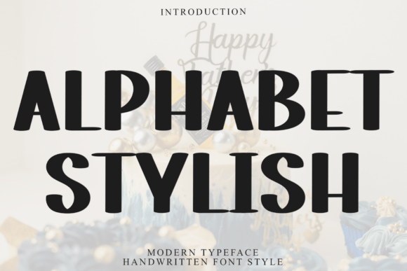 Alphabet Stylish: A Handwritten Font for Editorial Design