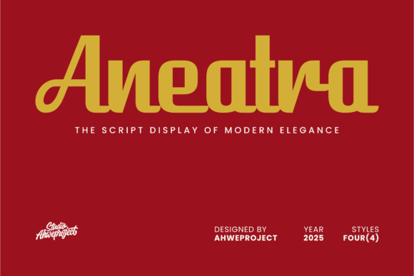 Aneatra: A Display Font Built for Confidence