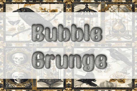 Bubble Grunge Font: A Hands-On Review for Makers and Designers