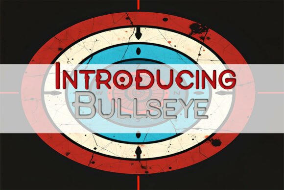 Bullseye Font: A Display Typeface That Demands Attention in Web Design