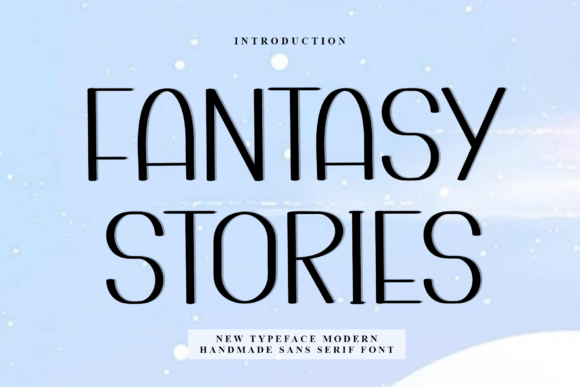 Fantasy Stories: A Playful Display Font for Modern Marketing