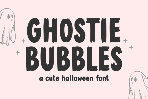 Ghostie Bubbles Font Adds Playful Charm to Branding Projects