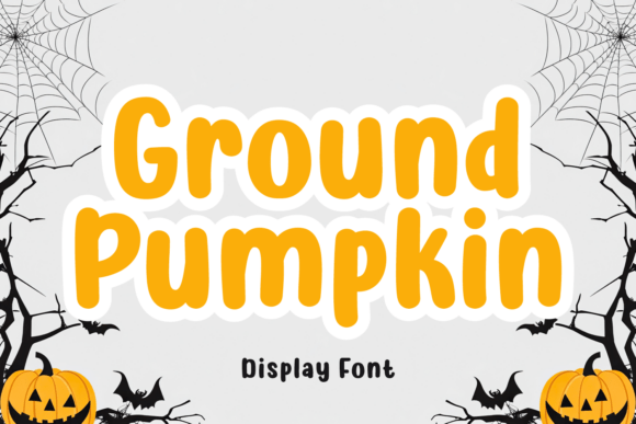 Ground Pumpkin: A Display Font for Enchanting Brand Identity