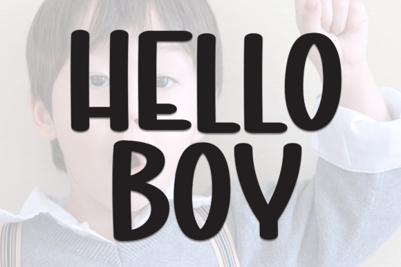 Hello Boy Font: A Handwritten Typeface for Web Designers
