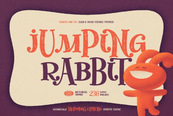 Jumping Rabbit: A Designer’s Take on a Playful Display Font