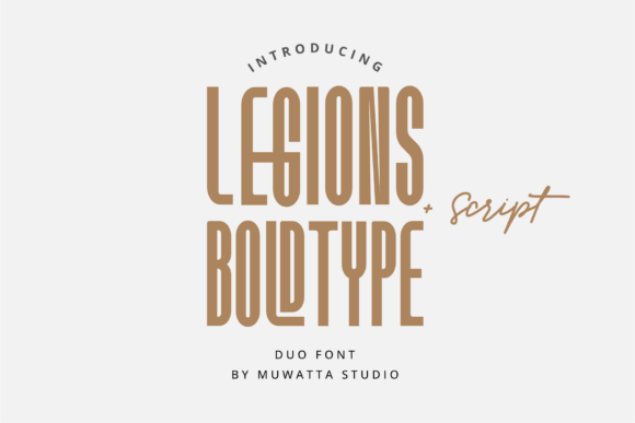 Legions Boldtype: A Font Duo That Elevates Your Brand Identity