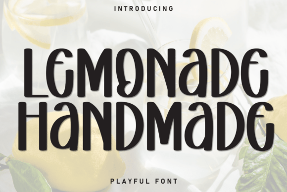 Lemonade Handmade Font Review: A Display Typeface for Campaigns