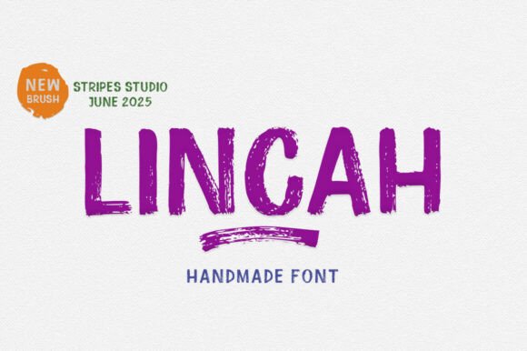 Lincah: A Display Font That Brings Natural Texture to Web Design
