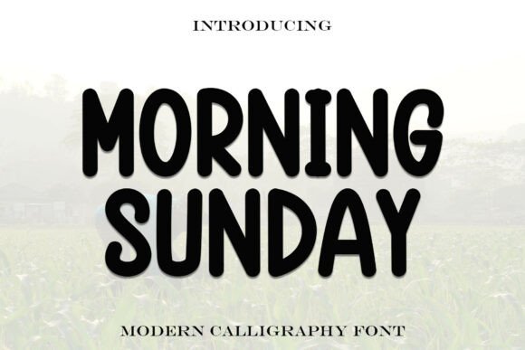 Morningsunday Font: Weekend Warmth for Your Business