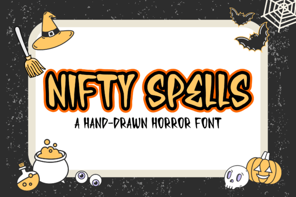 Nifty Spells: A Hand-Drawn Horror Font That Adds Raw Edge to Web Design