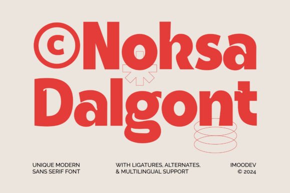 Noksa Dalgont: A Modern Sans Serif for Impactful Editorial Design