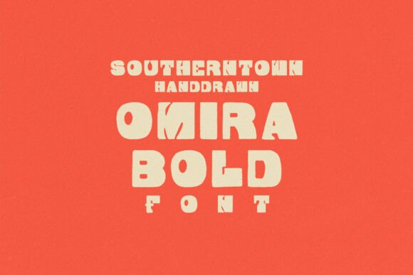 Omirabold Bold for Web Design: A Hand-Drawn Display Font with Digital Presence