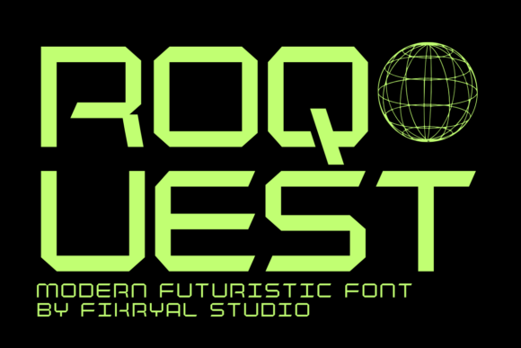 Roquest: A Modern Display Font for Campaign Design