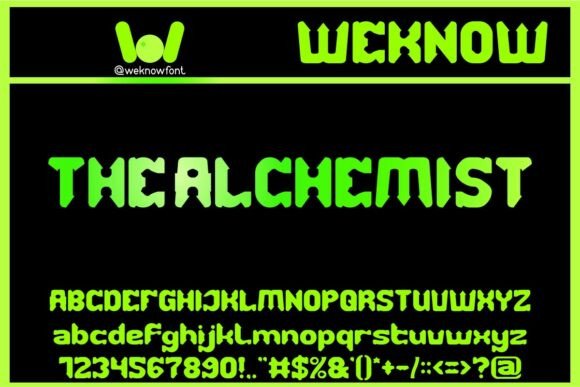 The Alchemist Font: Gothic Display for Modern Branding