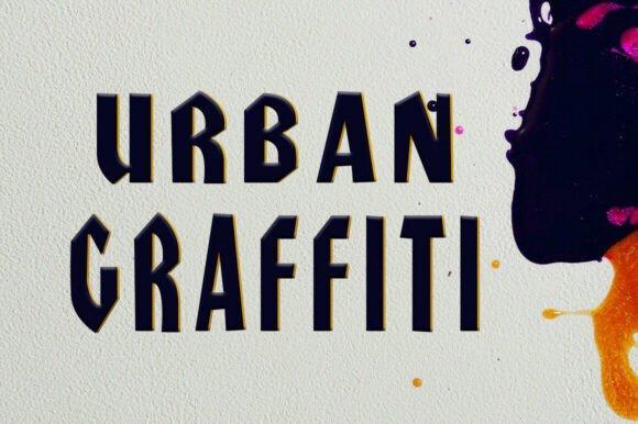 Urbangraffiti Brings Street Art Energy to Editorial Design